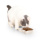 Owl Shape Pet Bowl Porcelain Ceramic Food Bowl